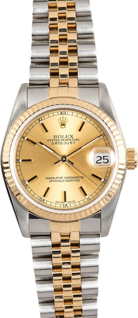 men's midsize Rolex watches